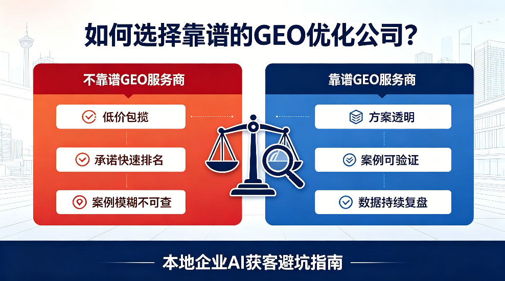 甘南如何选择靠谱的GEO优化公司？本地企业AI获客避坑指南